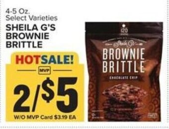 Food Lion Sheila G'S Brownie Brittle offer