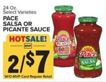 Food Lion Pace Salsa or Picante Sauce offer