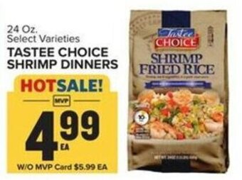 Food Lion Tastee Choice Shrimp Dinners offer