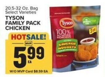 Food Lion Tyson Family Pack Chicken offer