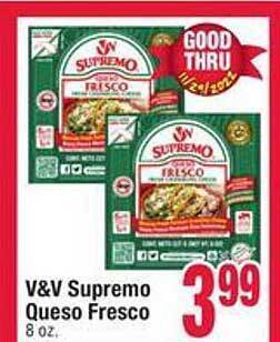 Jewel-Osco V&v supremo queso fresco offer