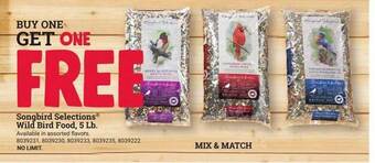 Ace Hardware Songbird selections wild bird food, 5 lb. offer