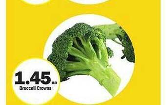 Meijer Broccoli crowns offer