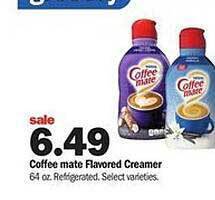 Meijer Coffee mate flavored creamer offer