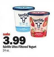 Meijer Fairlife ultra filtered yogurt offer