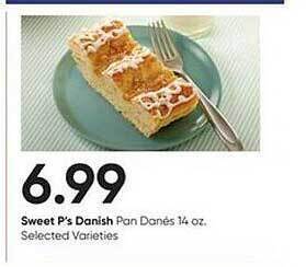 Stater Bros Sweet p's danish offer