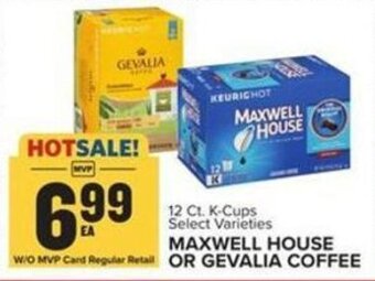 Food Lion Maxwell House or Gevalia Coffee offer