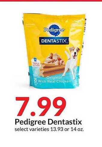 Hy-Vee Pedigree dentastix offer