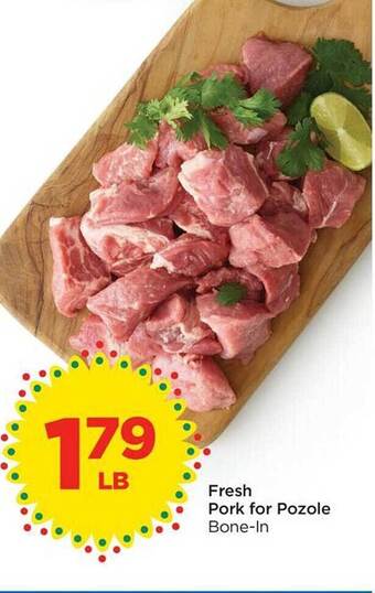Foods Co Fresh pork for pozole offer
