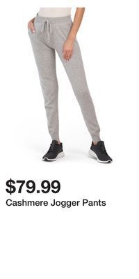 TJ Maxx Cashmere jogger pants offer