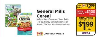 ShopRite Cereal offer
