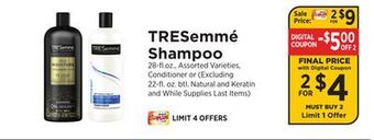 ShopRite Shampoo offer