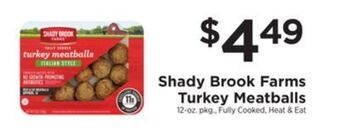 ShopRite Turkey meatballs offer