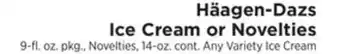 ShopRite Ice cream or novelties offer