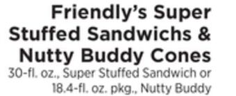 ShopRite Super stuffed sandwiches & nutty buddy cones offer