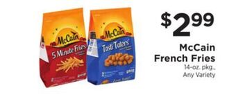 ShopRite French fries offer