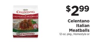 ShopRite Italian meatballs offer