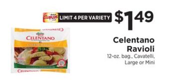 ShopRite Ravioli offer