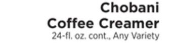 ShopRite Coffee creamer offer