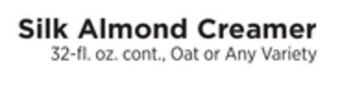 ShopRite Almond creamer offer