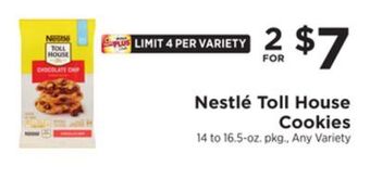 ShopRite Toll house cookies offer