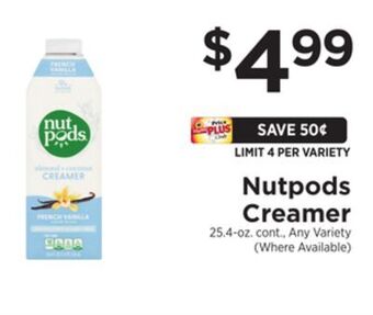 ShopRite Creamer offer