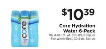 ShopRite Hydration water 6-pack offer