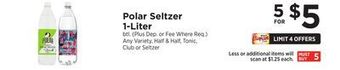 ShopRite Seltzer 1-liter offer
