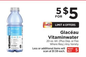 ShopRite Vitaminwater offer