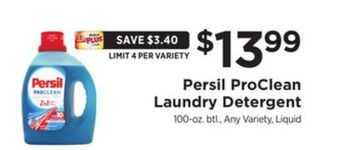 ShopRite Proclean laundry detergent offer