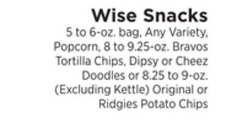 ShopRite Snacks offer