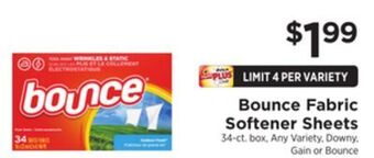 ShopRite Fabric softener sheets offer