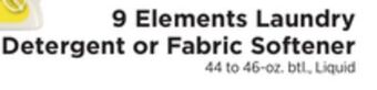 ShopRite Laundry detergent or fabric softener offer