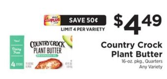 ShopRite Plant butter offer