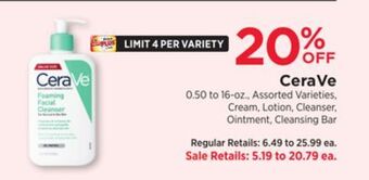 ShopRite Cerave offer