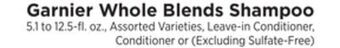 ShopRite Whole blends shampoo offer