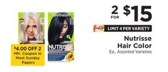 ShopRite Hair color offer