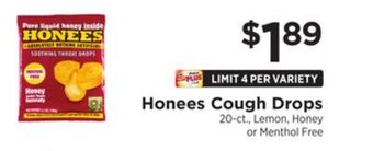 ShopRite Cough drops offer