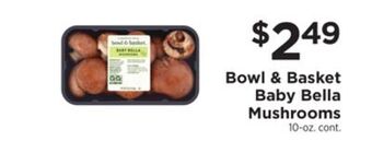 ShopRite Baby bella mushrooms offer
