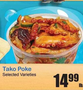 Times Supermarkets Tako poke offer