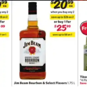 Winn Dixie Jim beam bourbon offer