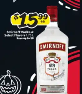 Winn Dixie Smirnoff vodka offer