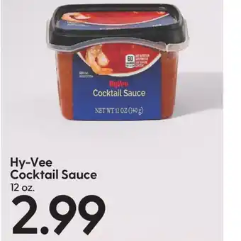 Hy-Vee Cocktail sauce offer