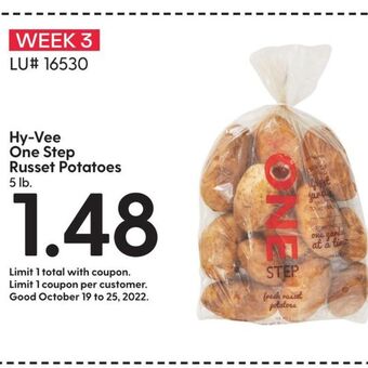 Hy-Vee Russet potatoes offer