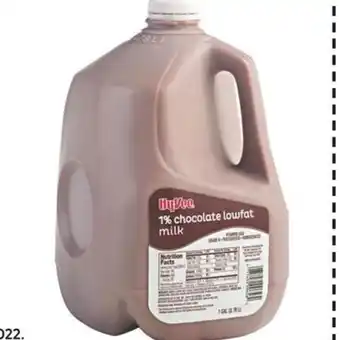 Hy-Vee Chocolate milk offer