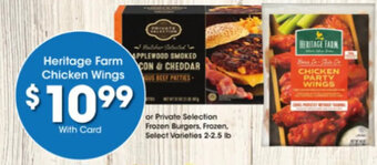 Kroger Heritage Farm Chicken Wings offer