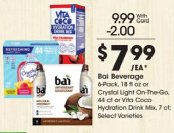 Kroger Bai Beverage offer