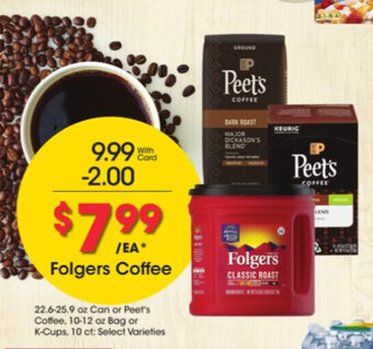 Kroger Folgers Coffee offer