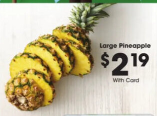Kroger Large Pineapple offer