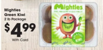 Kroger Mighties Green Kiwi offer